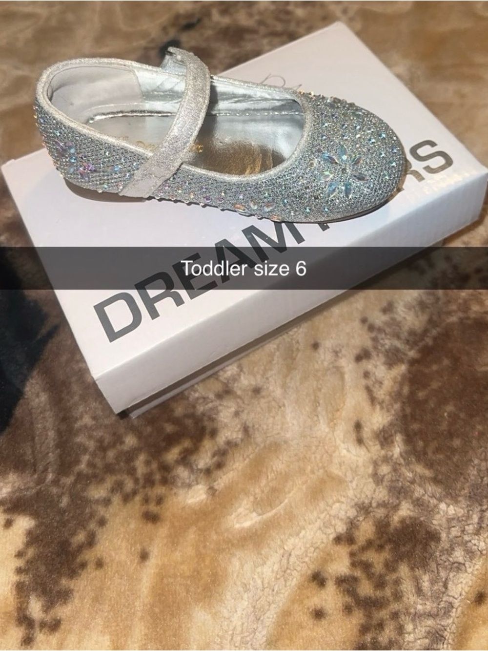 Sparkling Toddler Dress Shoe - Silver
